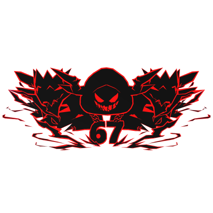 Cartoony Red Hood Aura Dragon Wings Combo