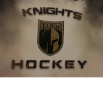 The knights hockey team touch hockey to