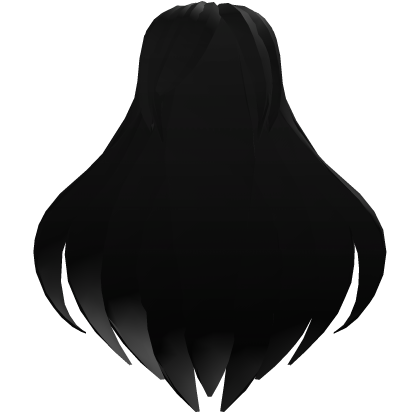 Velvet Black Hair Roblox item
