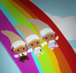 Kawaii Teddy bear girls