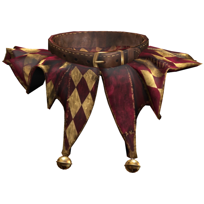 Red & Gold Jester Collar