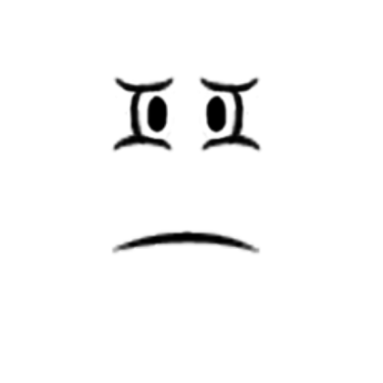 Cry Face Roblox decal