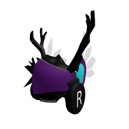 [LIMITED] Purple Valk + Clockwork + Antlers + Hair Roblox item
