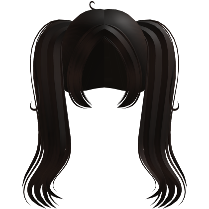 ۶ৎ | swirly scruffy shy dark brown pigtails