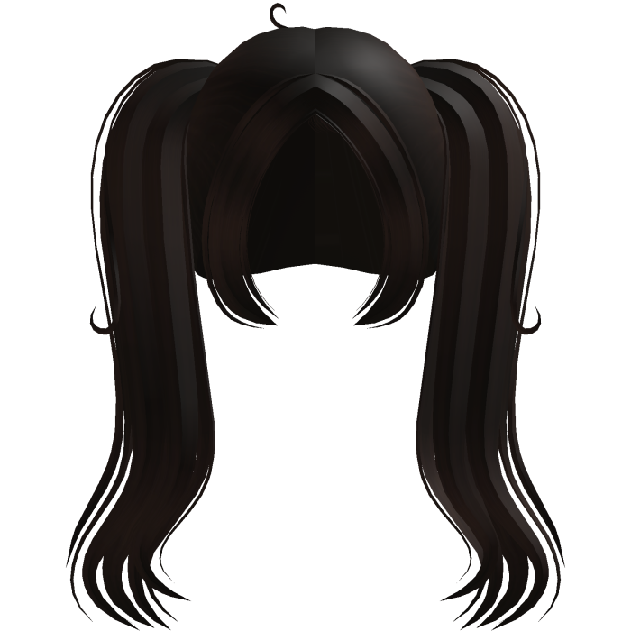 ۶ৎ | swirly scruffy shy dark brown pigtails