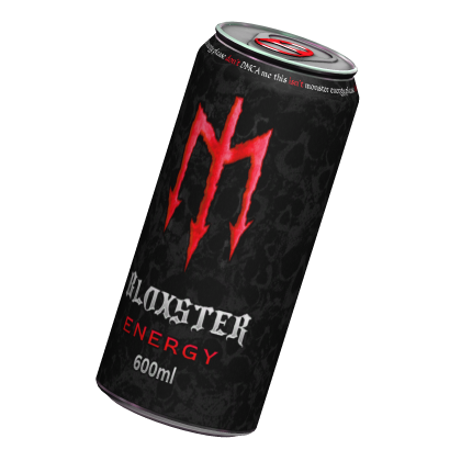 red monster drink Roblox item