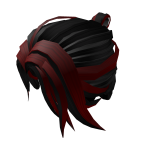 LOC'S Samurai Oni Hair Black and Red