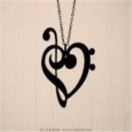 Music note heart Roblox decal
