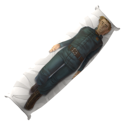 Curly (Pre-Crash) Mouthwashing Pillow