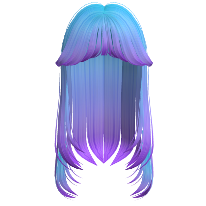 Unicorn Straight Hair W Bangs thumbnail