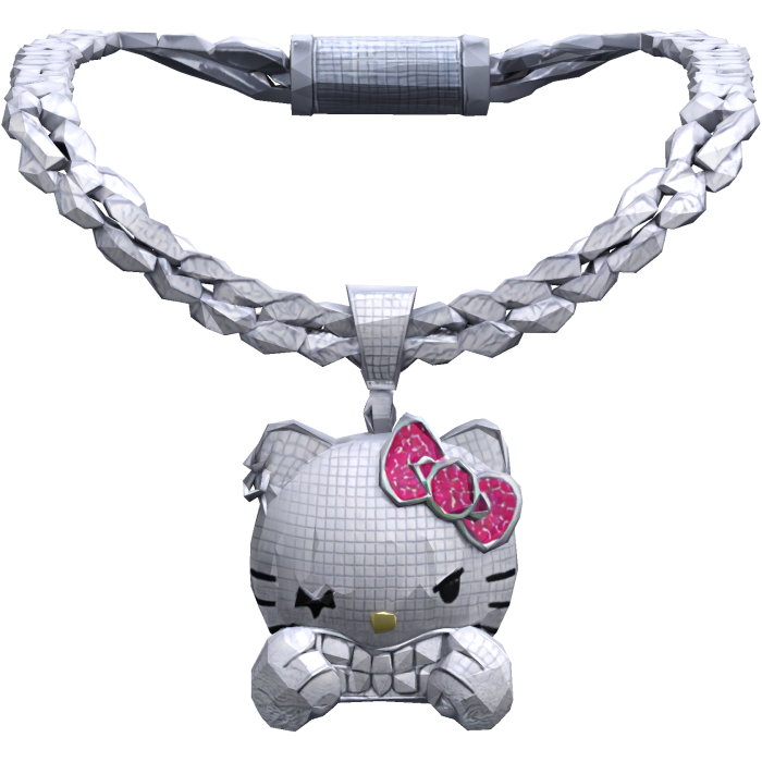 [3.0] Trendy Hello Kitty Iced Out Chain