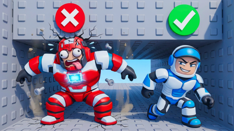 Human And Robot [2 Player Obby]