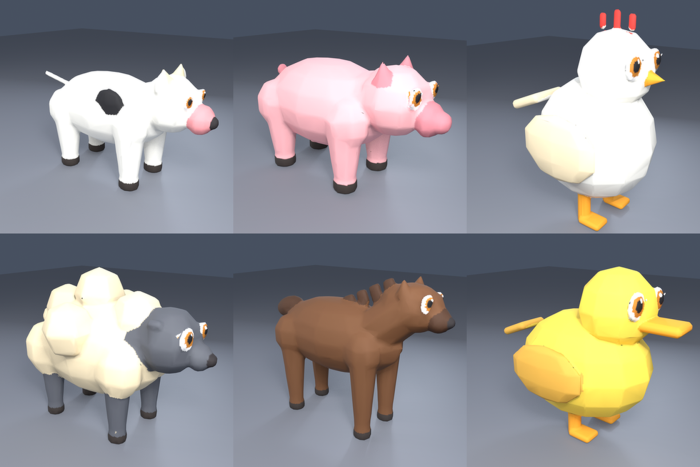 Farm Animal NPC System (12 Animals) preview 1
