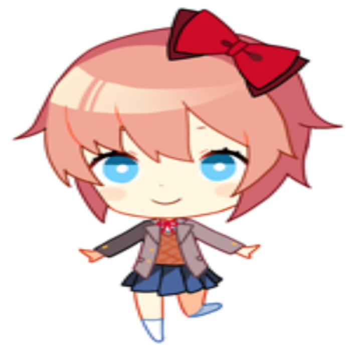 Sayori Chibi Roblox decal