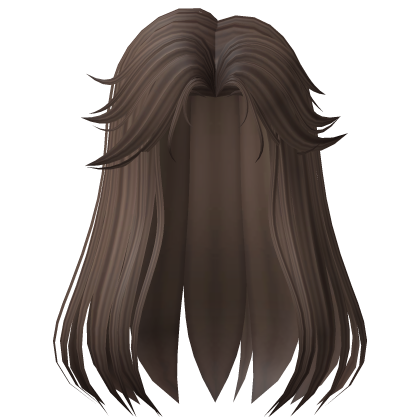 Charming Samurai Anime Boy Hair(Brown) Roblox item