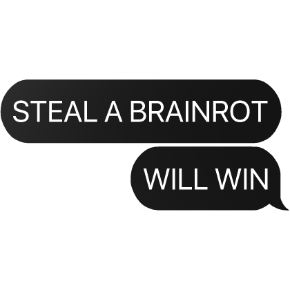 steal a brainrot will win team sammy admin text Roblox item