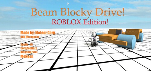 Beam Blocky Drive ROBLOX Edition