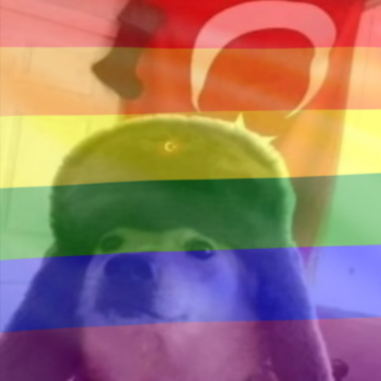 gay dog Roblox decal