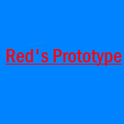 [ 🛠 ] Red's Prototype
