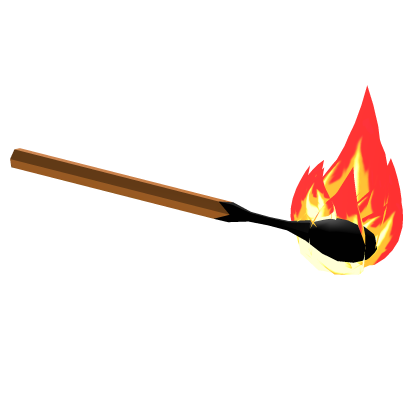 Glowing Fire Match Stick