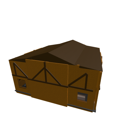 Wooden Low poly House