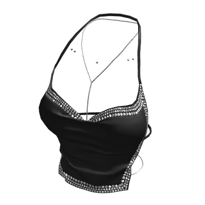 ♥BLACK KIRA KIRA Holter Top♥ thumbnail