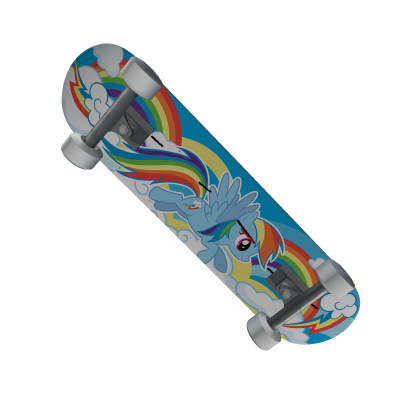 Rainbow Dash MLP Skateboard