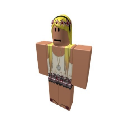 A Robloxian Girl Roblox decal