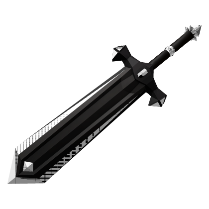 Animated Glitch Shadow Sword - White - Roblox