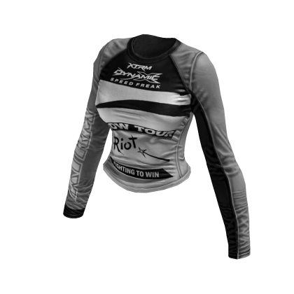 Graffiti Hashiriya Streetracer Top (Light Grey)