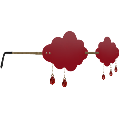 (1.0) Red Cloud Shades Luxury Roblox item
