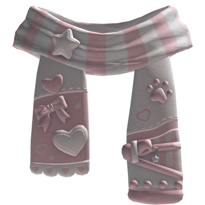 Pink Moe Cute Scarf