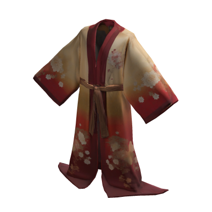 🍂 Crimson Blossom Kimono [PBR]
