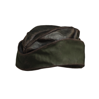 Worn Green Army Hat