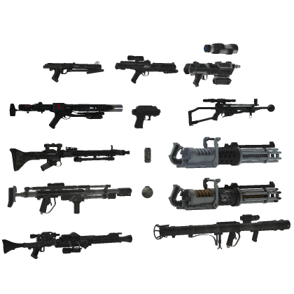 PBR Star Wars Weapons
