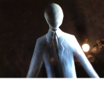 Here comes slender man