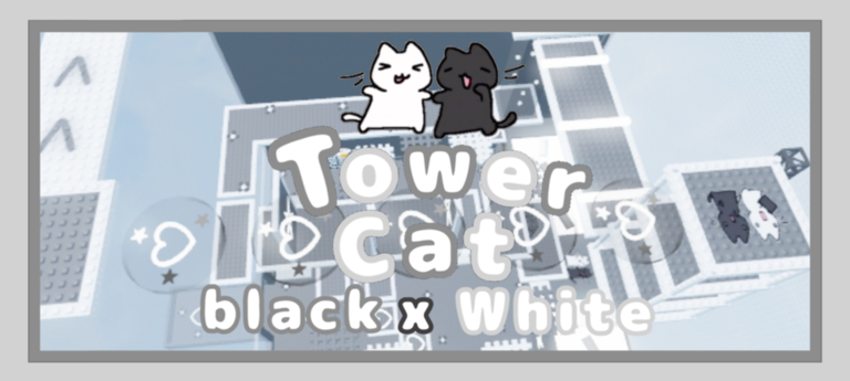 Tower Cat white black screenshot 1