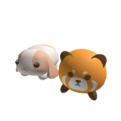 Red Panda and Bunny