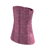 Cute floral corset pink dress