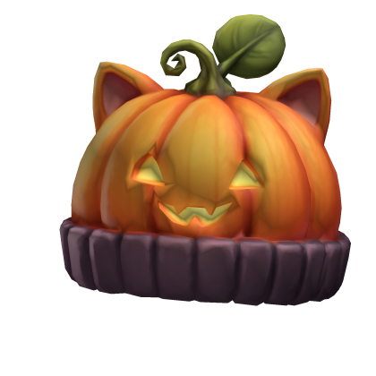 pumpkin cat hat