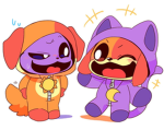 Smiling Critters Group from Doggy/Dogday