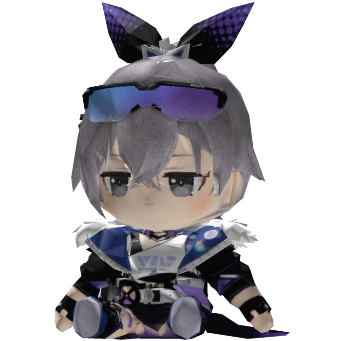 Silver Wolf Plush Waist (L) [Honkai Star Rail]