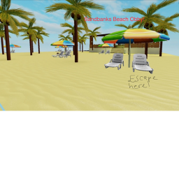 Day at the Sand Banks beach obby