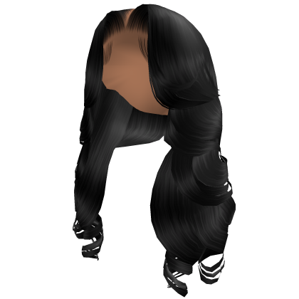 Blowout With Curtain Bangs [Black] thumbnail