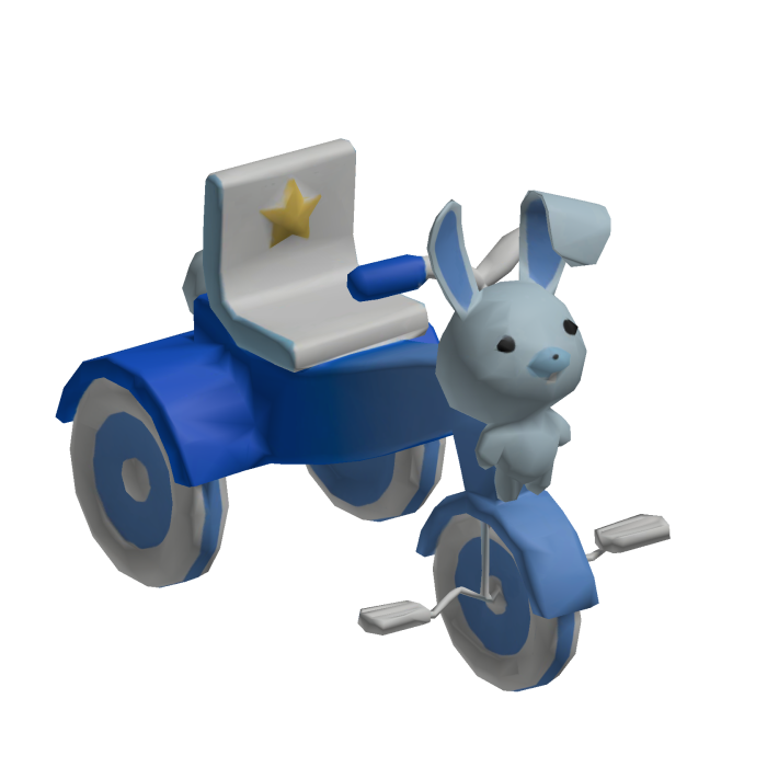 Cute Bunny Tricycle