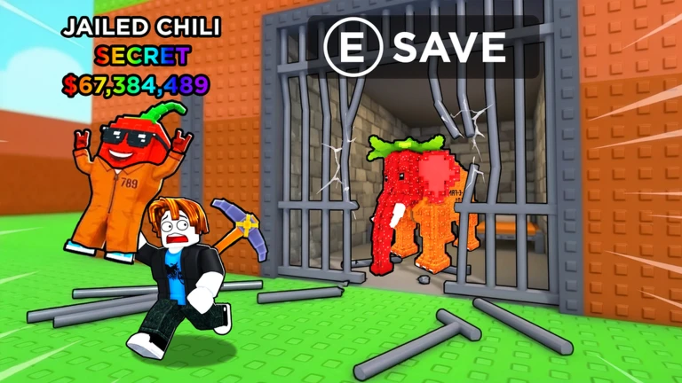 🚨Escape Jail For Brainrots!