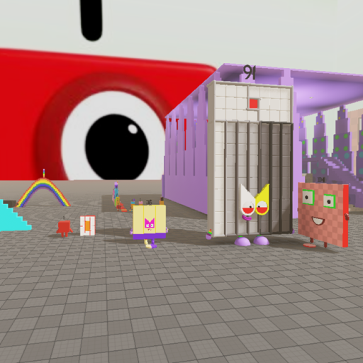 Number Block Party- NumberBlocks Number Blocks official Roblox game thumbnail