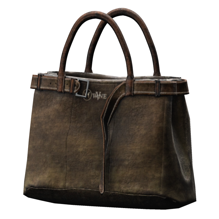 WANE Distressed Brown Vintage Handbag