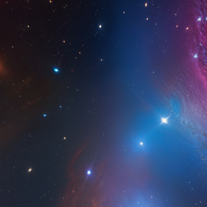 Red Giant Galaxy Space Sky