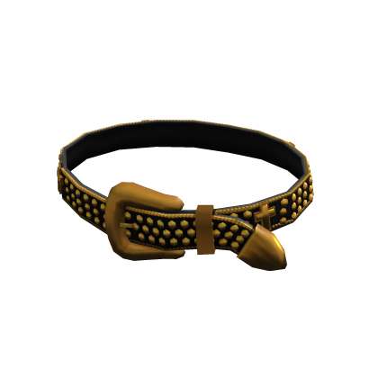 Goth Vampire Hunter Belt > Black Gold thumbnail